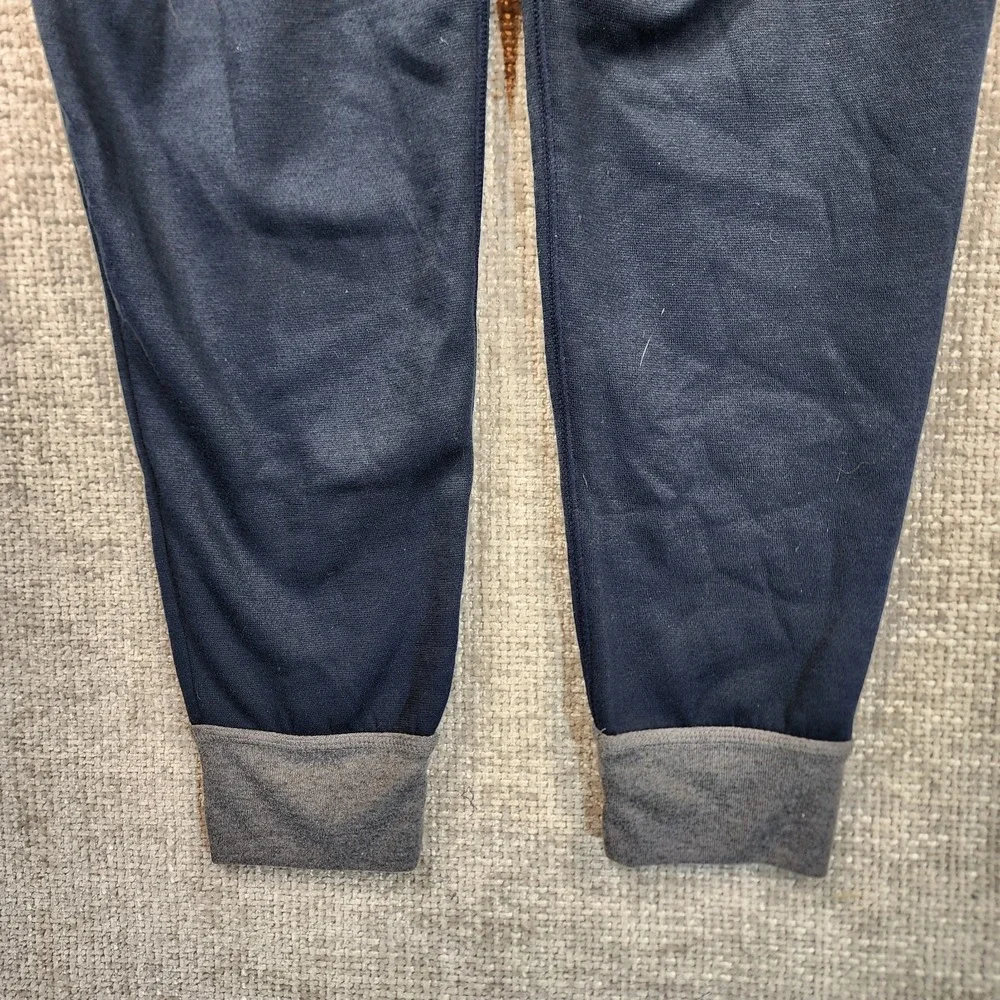 Abercrombie Fitch Kids Sleep One Piece Fleeced Union Suit Boys 15/16 Navy NWI